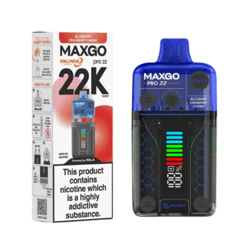 RELX MaxGo Pro 22k Prefilled Vape Kit
