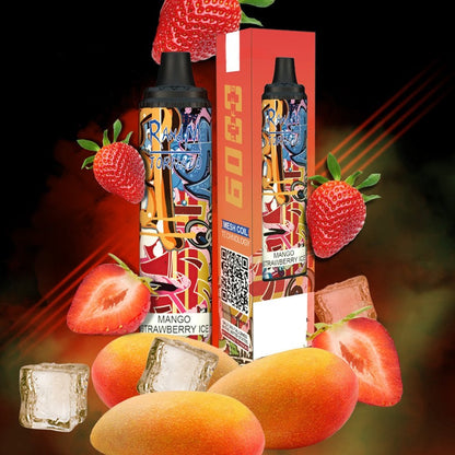RandM Tornado 6000 Puffs Disposable Vape  Authentic E Cigarette