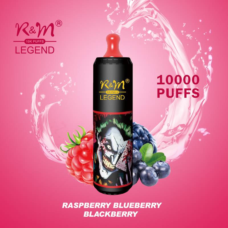 R&M Vape 10000K puffs &nbsp;Disposable 20ML 850mah 19 Flavor Portable Stylish High-quality E-lectronic c igarette Vape E-liquid V aporizer Pod system Include Nicotine