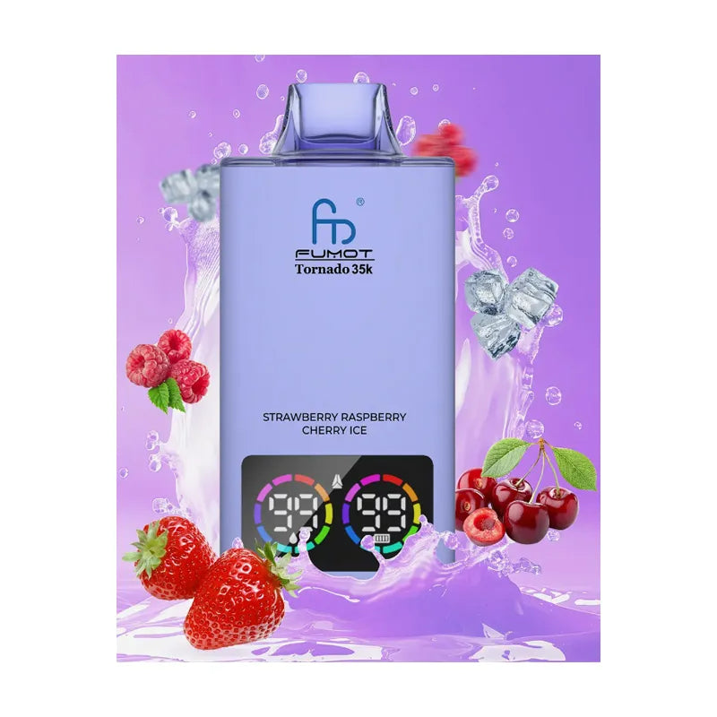 Fumot Tornado 35k Disposable Vape Fumot  Vape With Digital  20 flavor Display