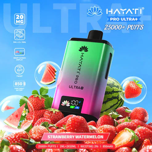 Hayati Pro Ultra Plus 25000 Puffs Disposable Vape (Box of 10)