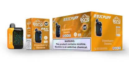 Bang starry 25000 puffs Disposable Vape-850mAh Battery, 30ml E-liquid, Multiple Nicotine 16 Flavors
