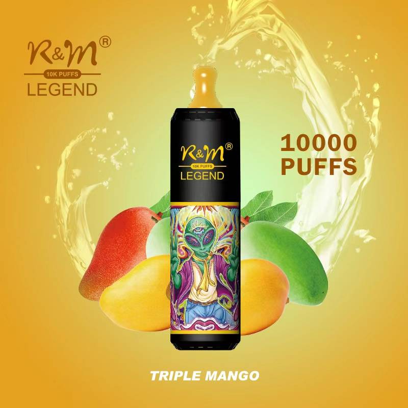 R&M Vape 10000K puffs &nbsp;Disposable 20ML 850mah 19 Flavor Portable Stylish High-quality E-lectronic c igarette Vape E-liquid V aporizer Pod system Include Nicotine