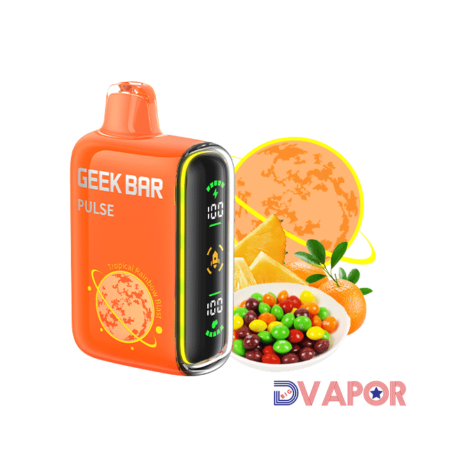 Geek Bar Pulse Full Screen 15K Puff Dual Mesh Dual Core Disposable Vape