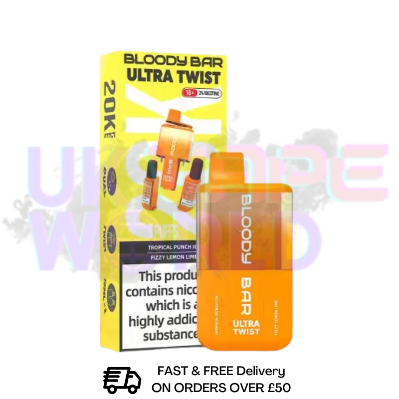 Bloody Bar 20K Puff Ultra Twist Disposable Bar