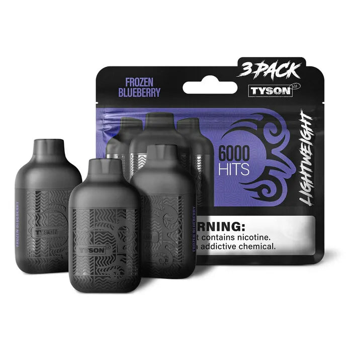Tyson 2.0 Lightweight 6K - 3PK Vape