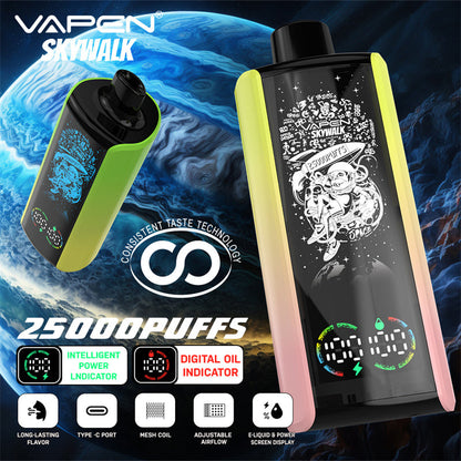Wholesale Factory Price Geek Vape Pen VAPEN SKYWALK Pulse 25000 35000 Puffs Bar E Cigarette Disposable Vape Pen LED Display E-Cig Vaporizer Vape