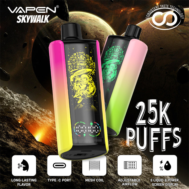 Wholesale Factory Price Geek Vape Pen VAPEN SKYWALK Pulse 25000 35000 Puffs Bar E Cigarette Disposable Vape Pen LED Display E-Cig Vaporizer Vape