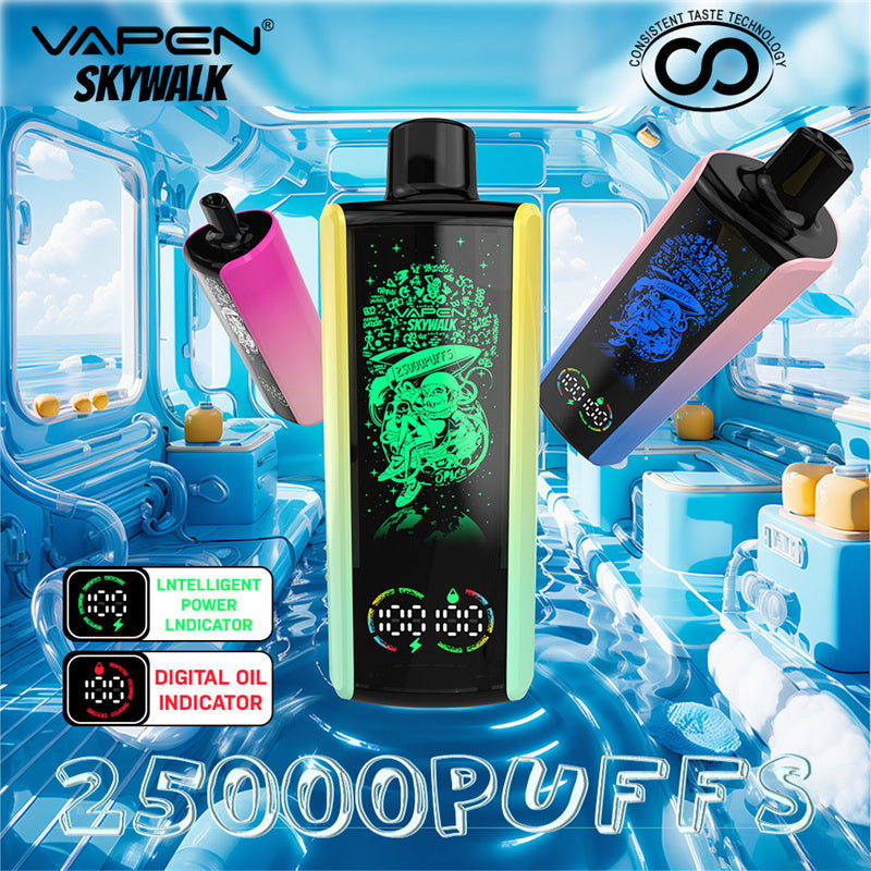 Wholesale Factory Price Geek Vape Pen VAPEN SKYWALK Pulse 25000 35000 Puffs Bar E Cigarette Disposable Vape Pen LED Display E-Cig Vaporizer Vape