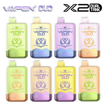 VAPEN DUO 40000 Puffs Vape - 40ml E-liquid, 2%-5% Nicotine, 12 Flavors
