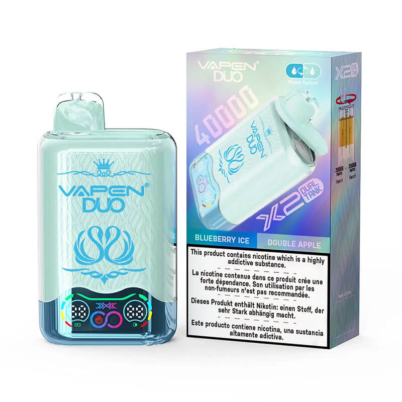 VAPEN DUO 40000 Puffs Dual Flavors Disposable Vape 40ml 650mAh 12 Flavors