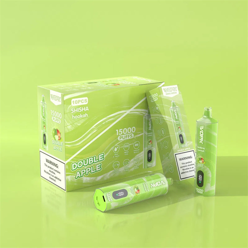 Vopk Shisha Hookah 15000 Puffs disposable vape Electronic Cigarette with Screen display