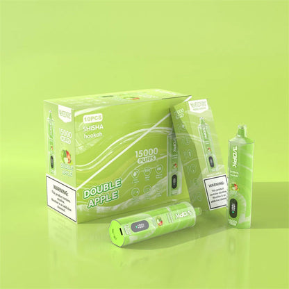 Vopk Shisha Hookah 15000 Puffs disposable vape Electronic Cigarette with Screen display