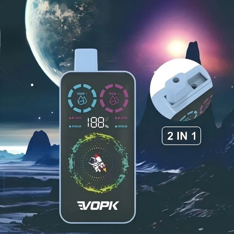 VOPK ULTRA 30000 puffs Wholesale Large Screen Factory Price Dual Flavors Vape