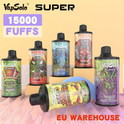 Vapsolo Super 15k Tornado 15000 Puff Bar Vape Disposable Electronic Cigarette