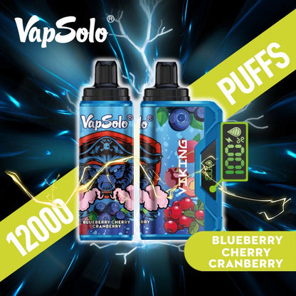 22ml Disposable Vape - 650mAh, 20mg Nicotine, 10 Flavors, LED Display