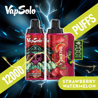 22ml Disposable Vape - 650mAh, 20mg Nicotine, 10 Flavors, LED Display