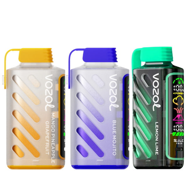 Vozol Gear Power 20000 Vape Rechargeable-650mAh Battery, Multiple Nicotine 10 Flavors