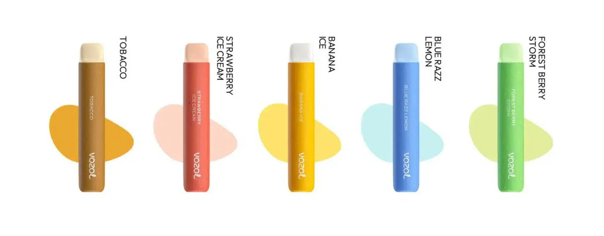 Vozol Star 600 puffs Bundle Disposable Vape Kit 20mg Nicotine 550mAh battery 15 Flavors