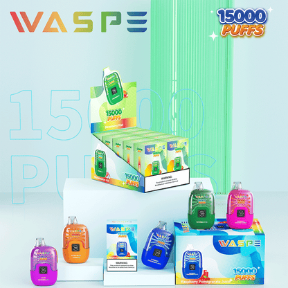WASPE Digital Box 15000 Puffs Disposable Vape Popularity Cigarette Pod
