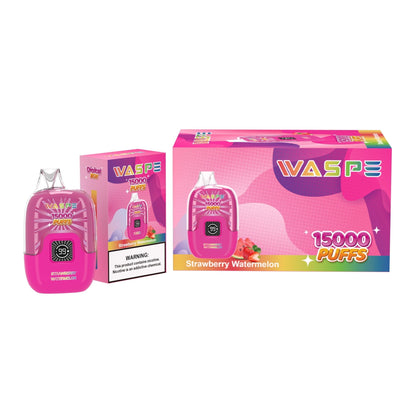 WASPE Digital Box 15000 Puffs Disposable Vape Popularity Cigarette Pod