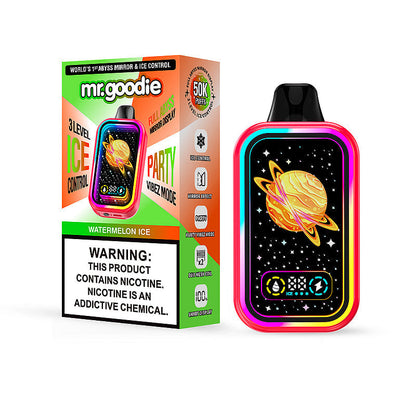 Mr.Goodie 50000 50K Puffs :Adjustable Ice Level Disposable Vape with Dual Mesh Coil