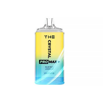 WGA THE Crystal Pro Max 10000 PUFF Disposable Vape In Sales-550mAh Battery, 20ml E-liquid, Multiple Nicotine 28 Flavors