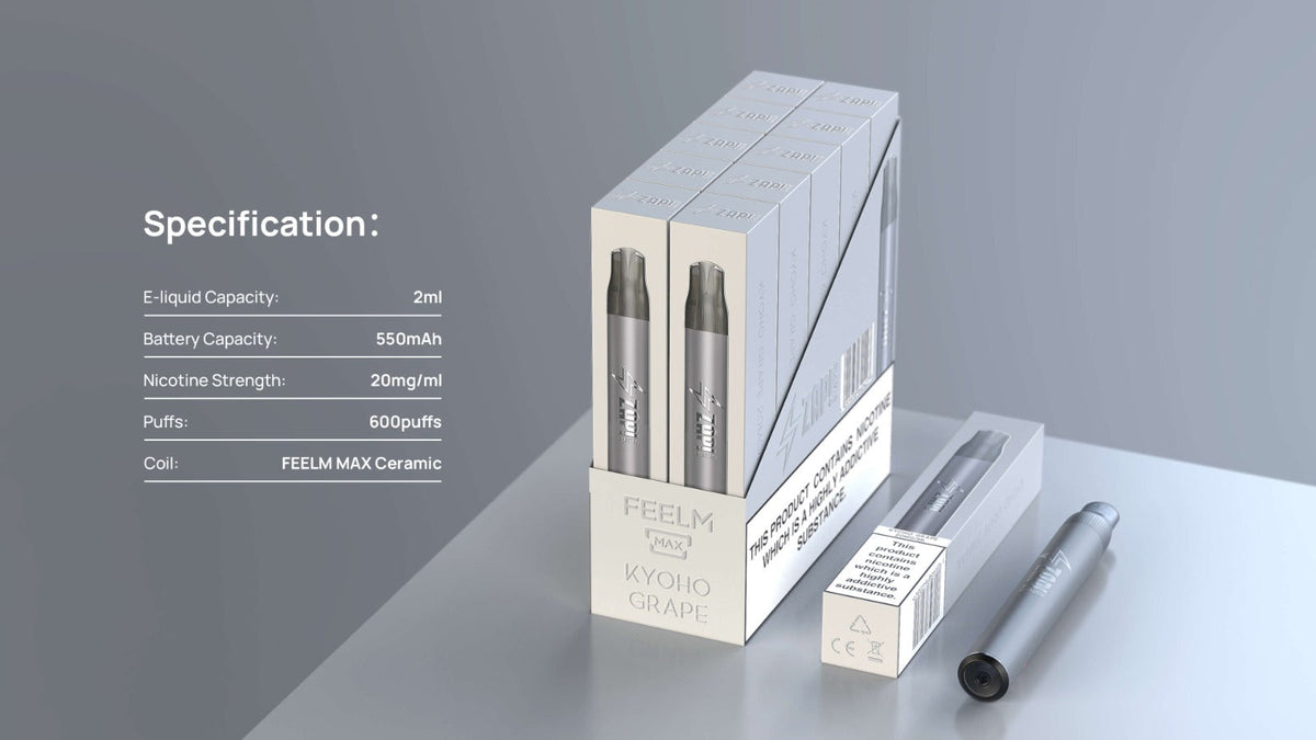 ZAP!  SHADES 20MG DISPOSABLE VAPE 2 ml 20 mg vapeonlin   Wholesale  Disposable Vape