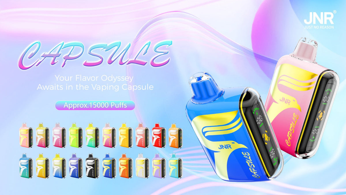 JNR Digital Box Capsule 15000 Puffs 850mAh 20ml 20 Flavors