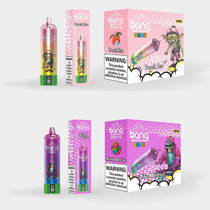Bang Blaze Disposable Vape 20000 Puffs E Cigarette Pod Puff 20k Smart Screen Display Vaper-1000mAh Battery, 26ml E-liquid, Multiple Nicotine 12 Flavors