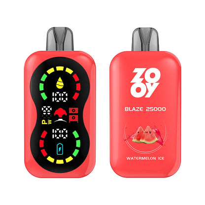 Zooy Blaze 25000 Puff 25k Disposable Vape Electronic Cigarette – Zooy 25000