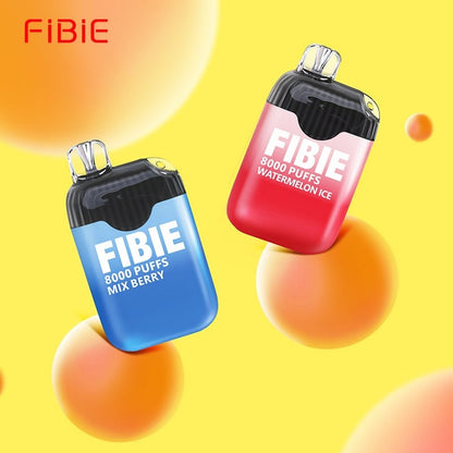 Blueberry-Peach -FIBIE 8000 Puffs Disposable Vapor Wands(8000 PUFFS)