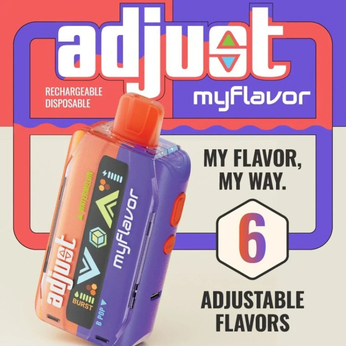 Adjust MyFlavor 40K Disposable Vape