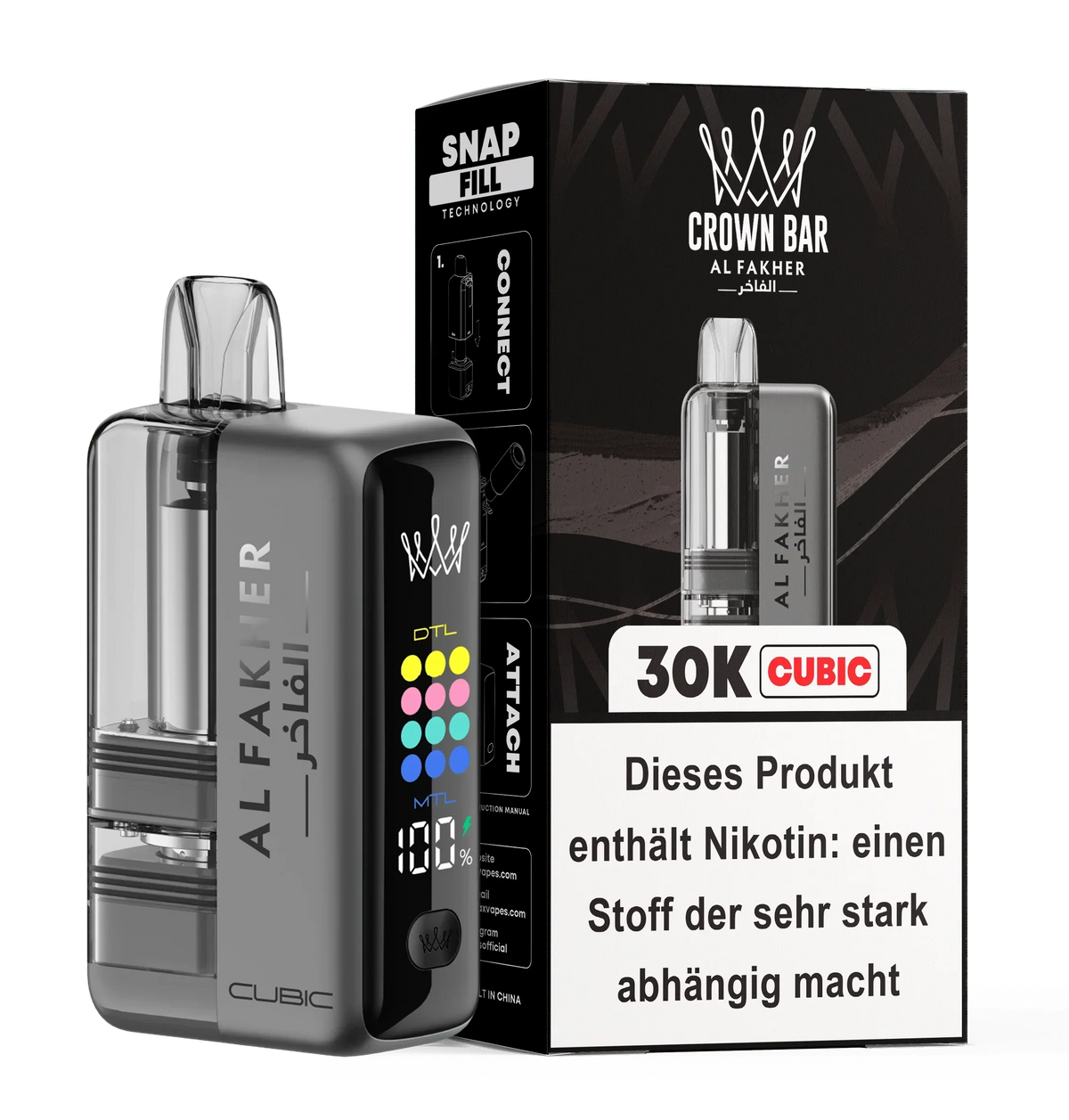 Al Fakher 30000 Cubic Vape Kit