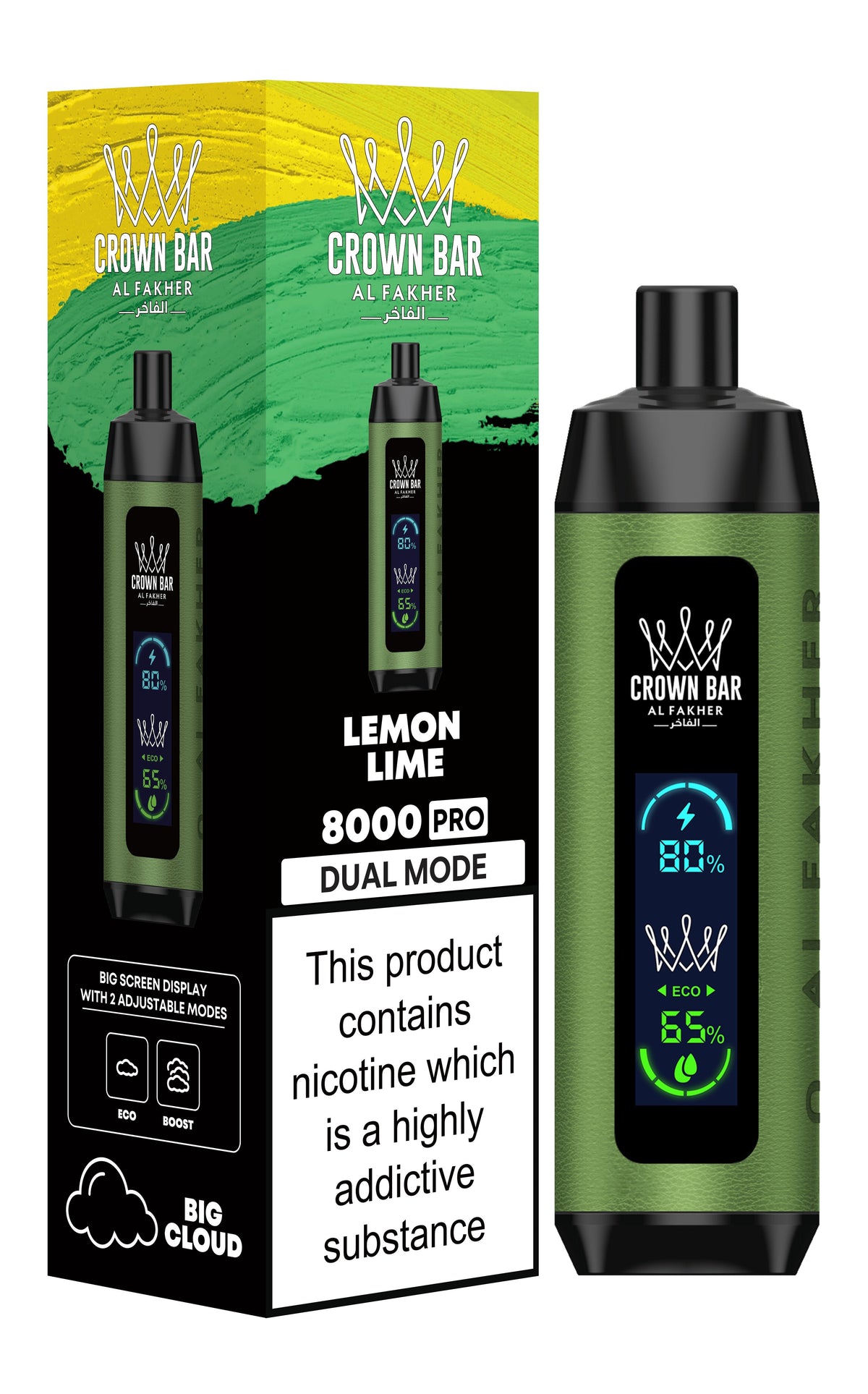 Al Fakher 8000 Pro Dual Mode - Al Fakher 8000 Puffs Pro Dual Mode