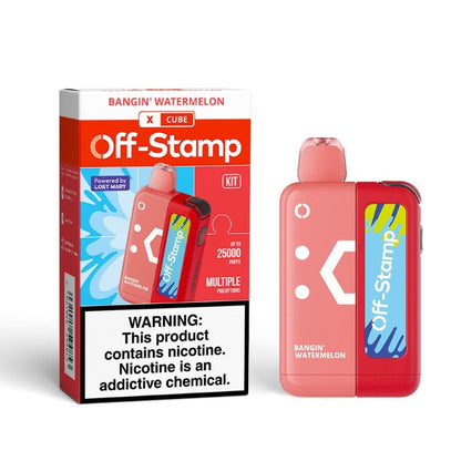 Off-Stamp X Cube 25K Disposable Vape 18ml 5%