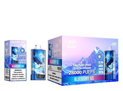 JNR Falcon Pro 28k Puffs Disposable Vape (Box of 10)950mAh 30ml  20 Flavors