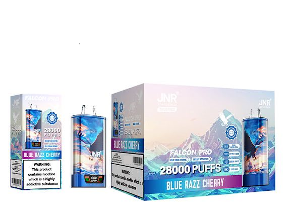 JNR Falcon Pro 28k Puffs Disposable Vape (Box of 10)950mAh 30ml  20 Flavors