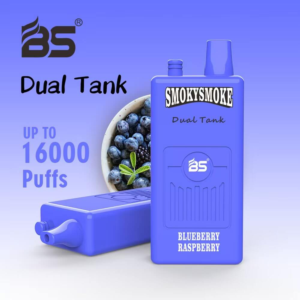 Breze Stiik Smokysmoke 16000 Vape: 32ml Dual Tank. Mesh Coil. 16.000 Puffs of Flavor and Power!