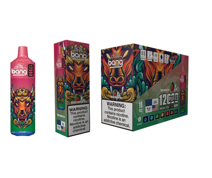 Bang King 12000 Puffs Disposable 650mAh  20ml Vape E Cigarettes Puff 12k Prefilled Pod- 650mAh  20ml Vape 12 Flavors