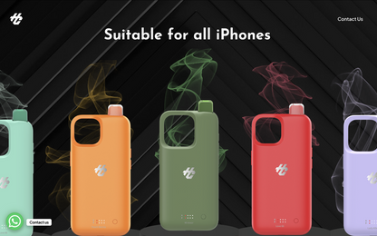 Humo iPhone 15 Case 30000 Puffs Disposable Vape Wholesale 2% and 5%nct-700mAh battery, 20ml E-liquid, Multiple Nicotine 5 Flavors