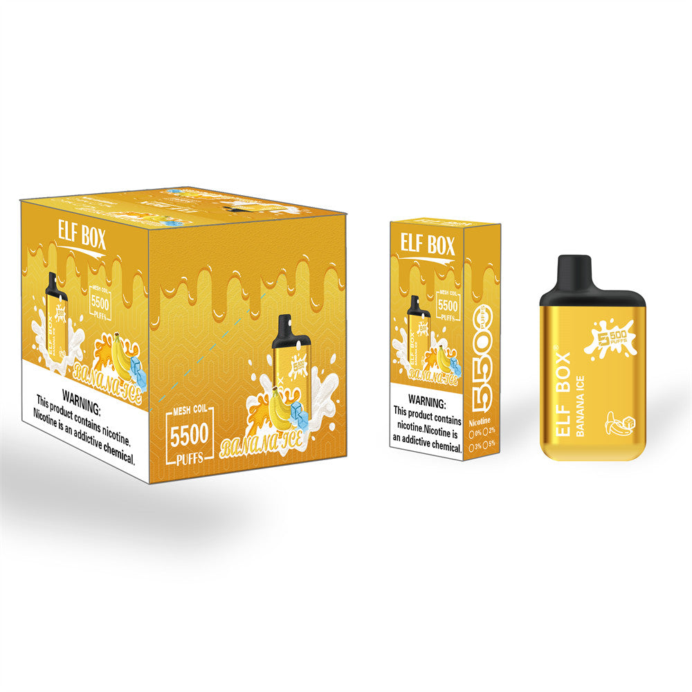 ELF BOX 5500 Puffs Disposable Vape Wholesale