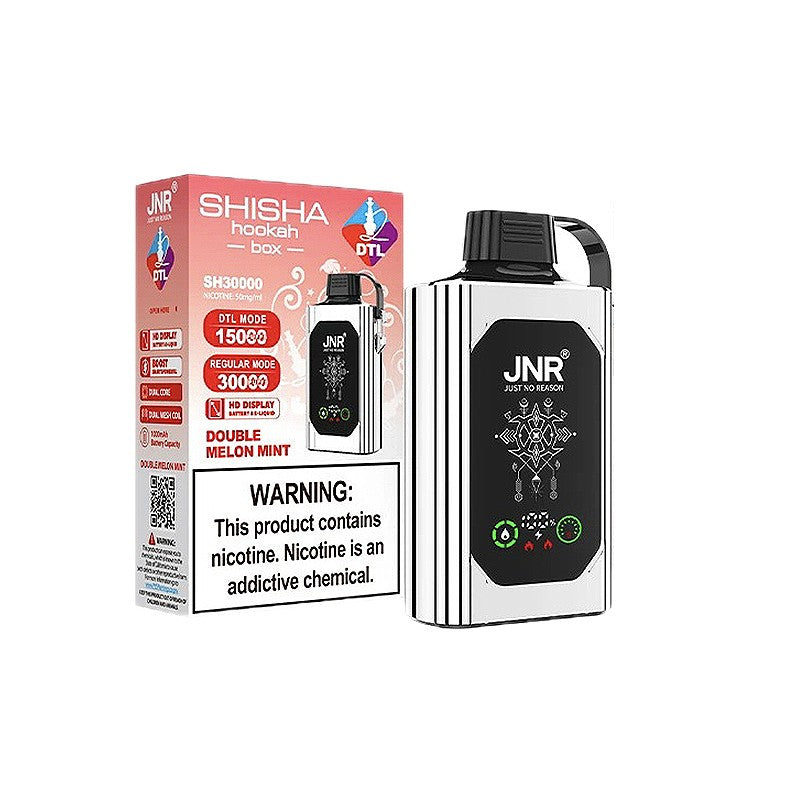 JNR Shisha Hookah Box SH30000 Disposable Vape 20ml 5%