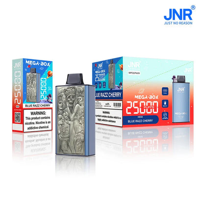 JNR Mega Box 25000 Puffs Disposable Vape（10 PCS) 20 Flavors