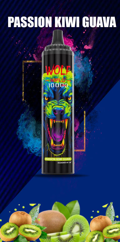 JNR Wolf 5% Disposable 10000 Puffs Available 19 Flavors