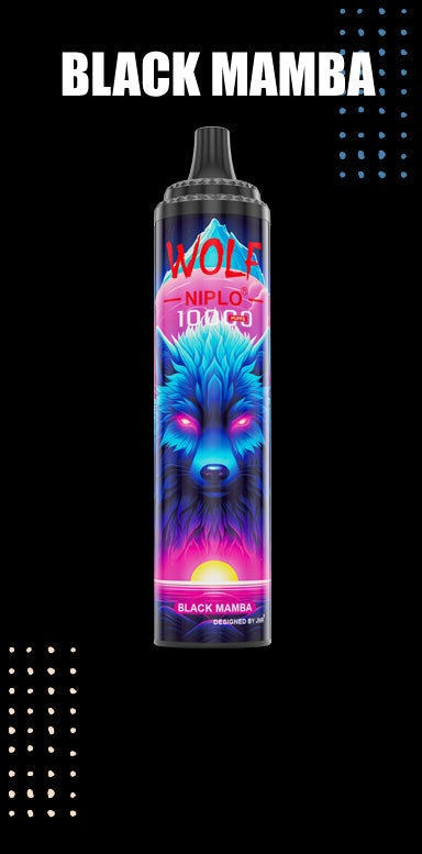 JNR Wolf 5% Disposable 10000 Puffs Available 19 Flavors