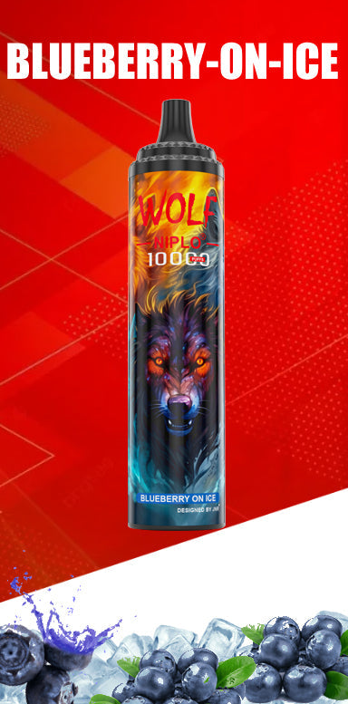 JNR Wolf 5% Disposable 10000 Puffs Available 19 Flavors
