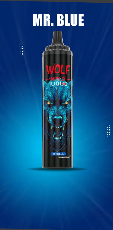 JNR Wolf 5% Disposable 10000 Puffs Available 19 Flavors