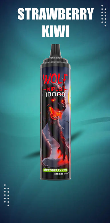 JNR Wolf 5% Disposable 10000 Puffs Available 19 Flavors