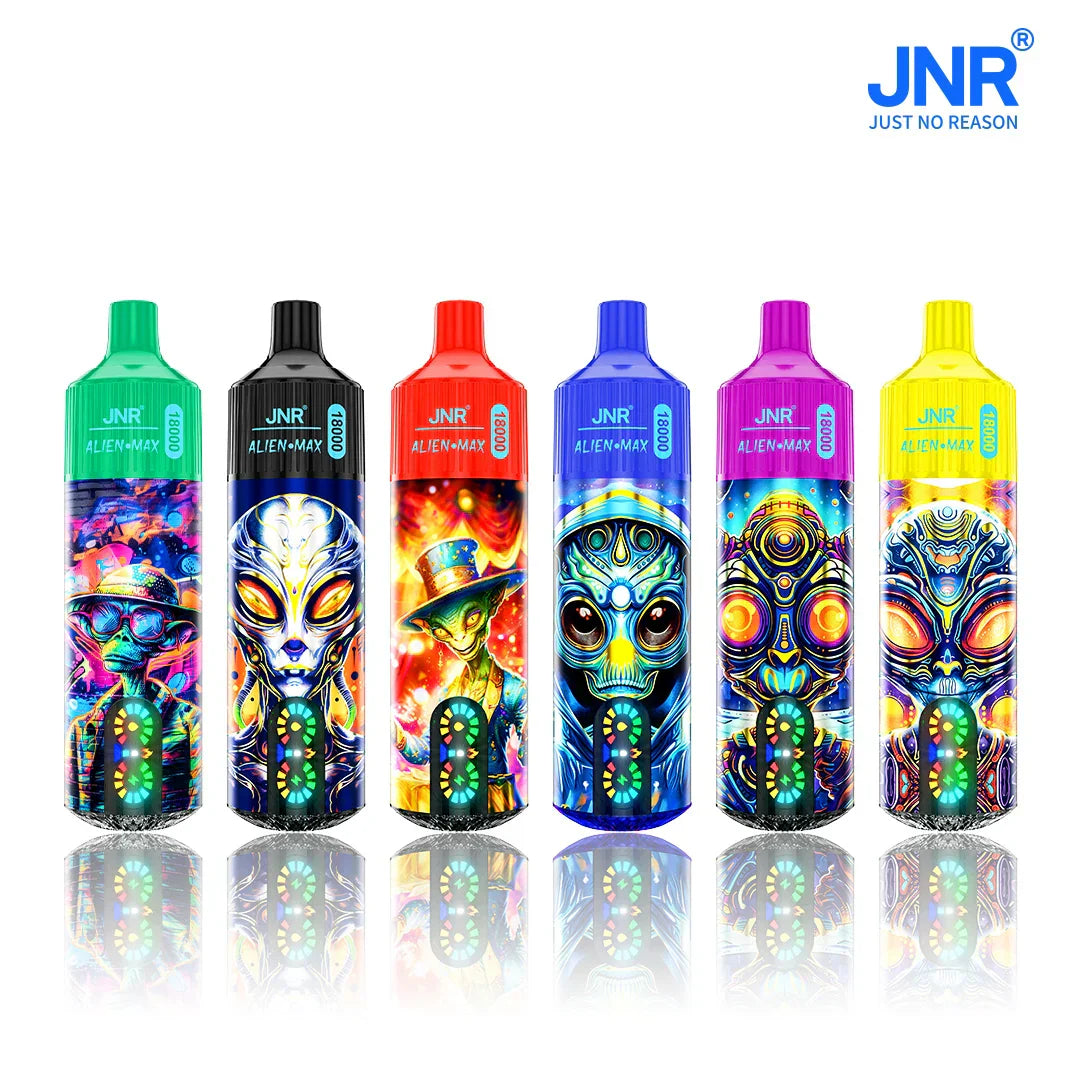 JNR Alien Max 18000 Puffs Disposable Vape 850mAh 28ml 21 Flavors